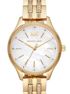 Michael Kors Women’s Lexington Quartz Watch – Gold Tone (Model MK4492)